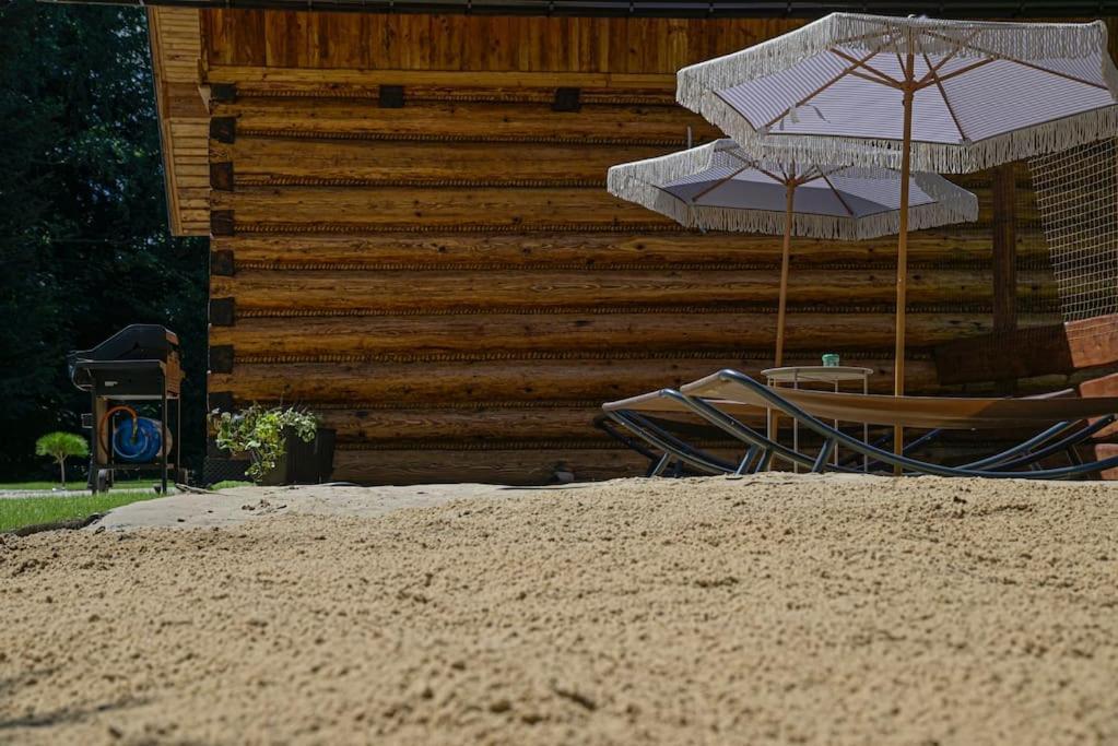 Polana Slowikowa 5 Star- Domek W Gorach Z Jacuzzi, Sauna,Basen,Ogrod Z Lasem, Kominek I Narty Stroza  Exteriör bild