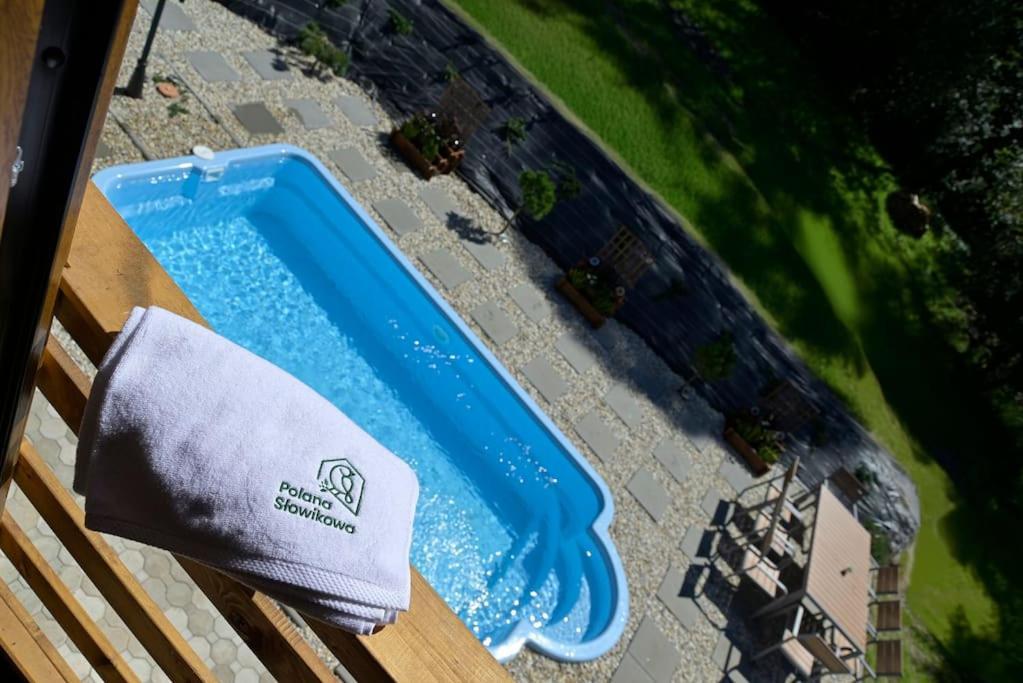 Polana Slowikowa 5 Star- Domek W Gorach Z Jacuzzi, Sauna,Basen,Ogrod Z Lasem, Kominek I Narty Stroza  Exteriör bild