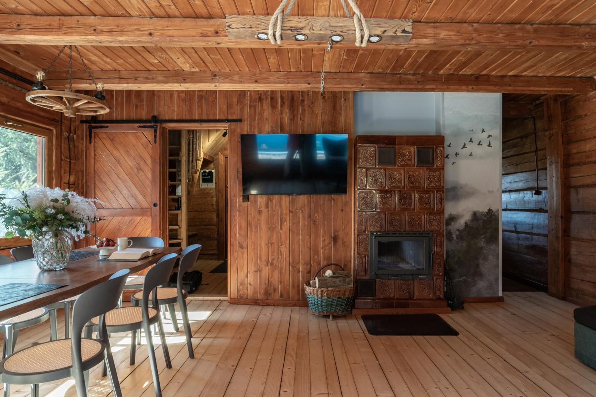 Polana Slowikowa 5 Star- Domek W Gorach Z Jacuzzi, Sauna,Basen,Ogrod Z Lasem, Kominek I Narty Stroza  Exteriör bild