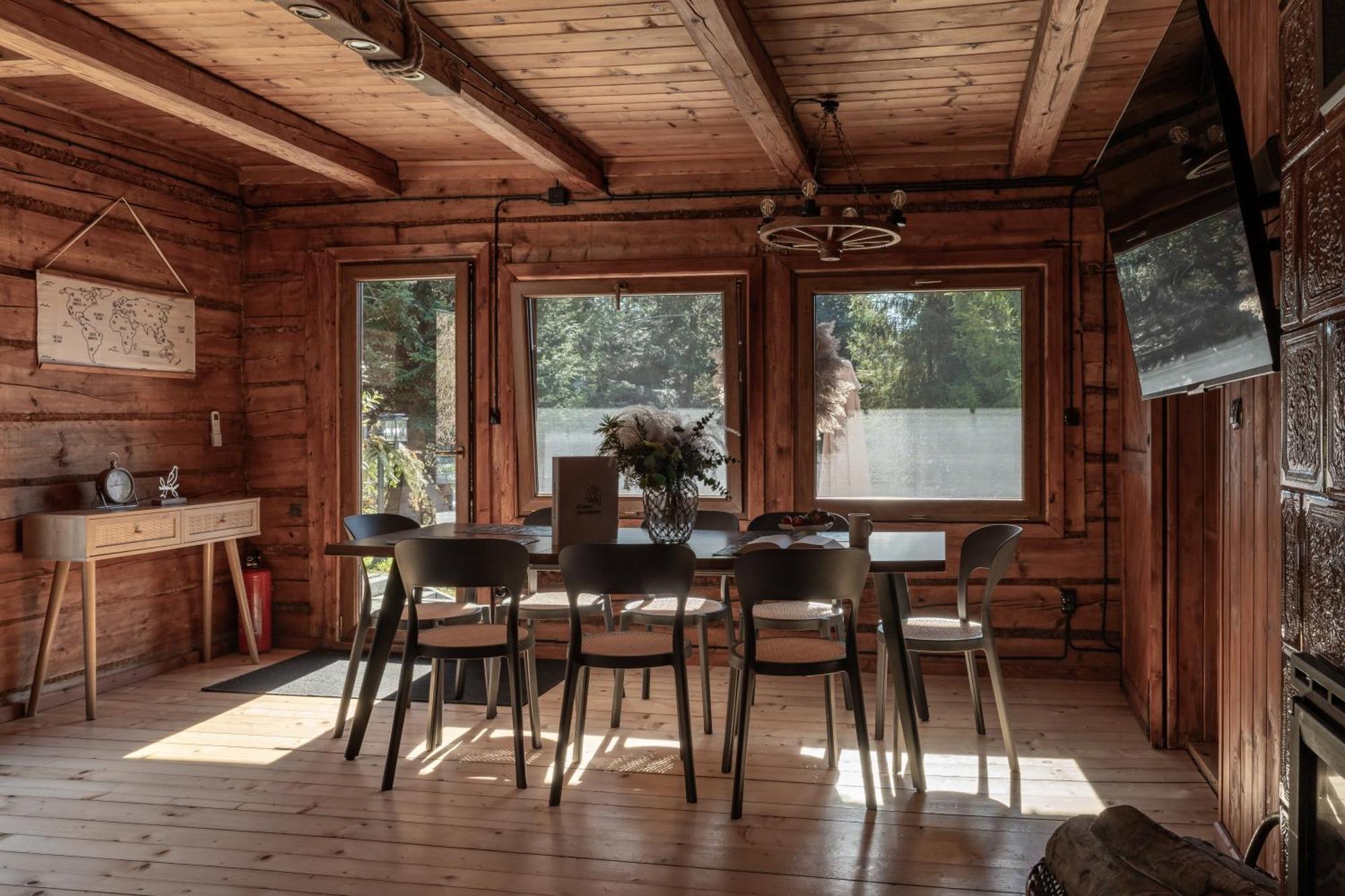 Polana Slowikowa 5 Star- Domek W Gorach Z Jacuzzi, Sauna,Basen,Ogrod Z Lasem, Kominek I Narty Stroza  Exteriör bild